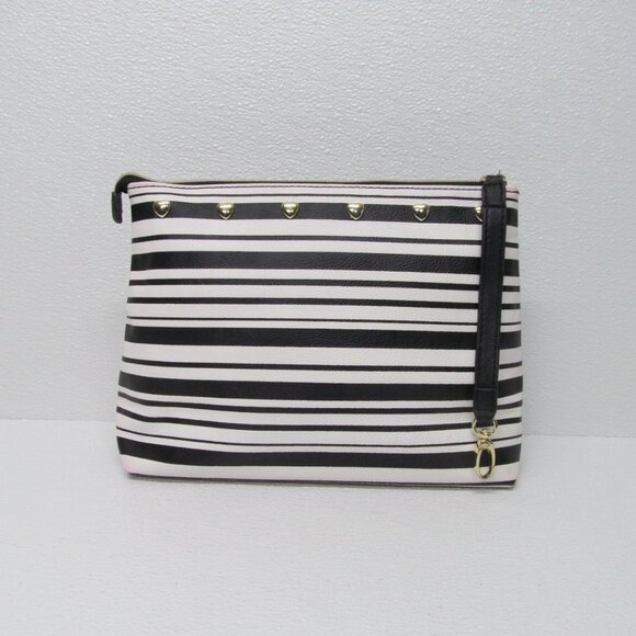 Betsey Johnson Wristlet Wallet Striped - Picture 1 of 7